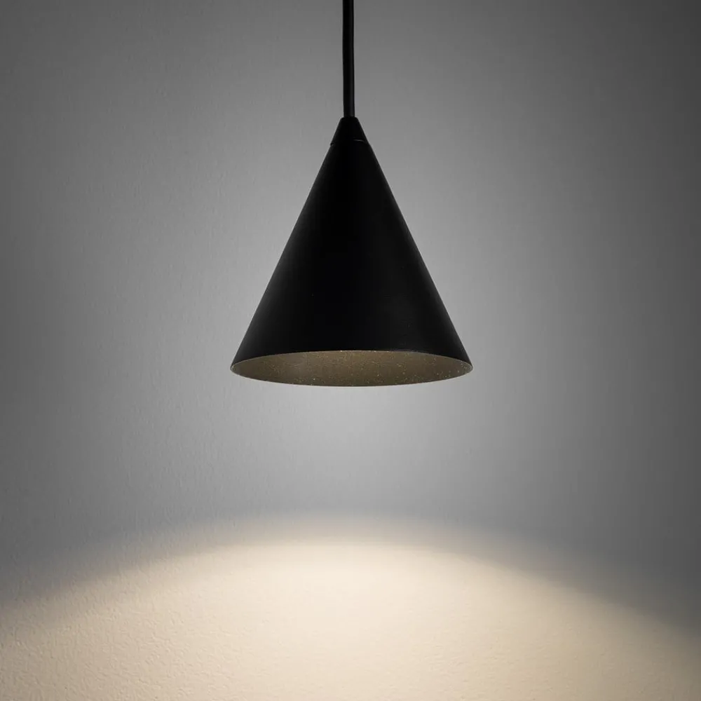 Pendellamper ^ Nowodvorski Lighting Hængelampe ZENITH, sort, Ø 11 cm, metal, GU10