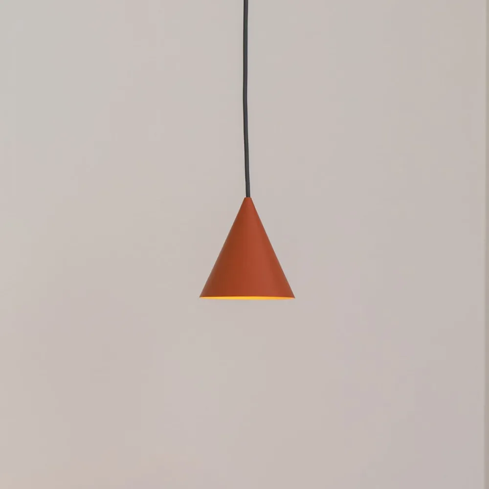Nowodvorski Lighting Pendellamper > Hængelampe ZENITH, terrakotta, Ø 11 cm, metal, GU10