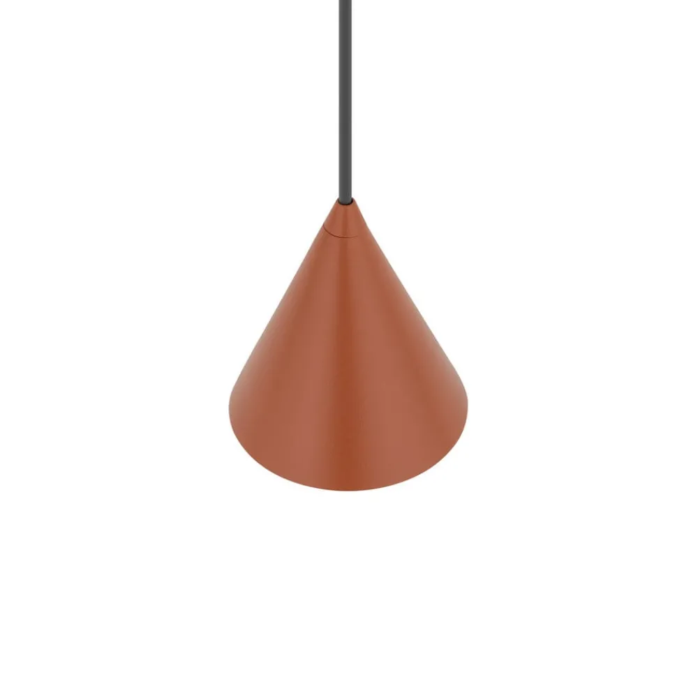 Nowodvorski Lighting Pendellamper > Hængelampe ZENITH, terrakotta, Ø 11 cm, metal, GU10