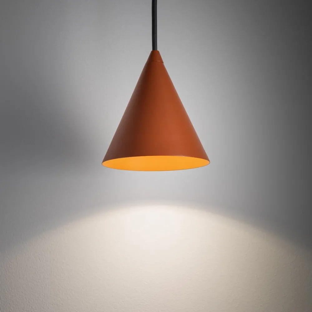 Nowodvorski Lighting Pendellamper > Hængelampe ZENITH, terrakotta, Ø 11 cm, metal, GU10