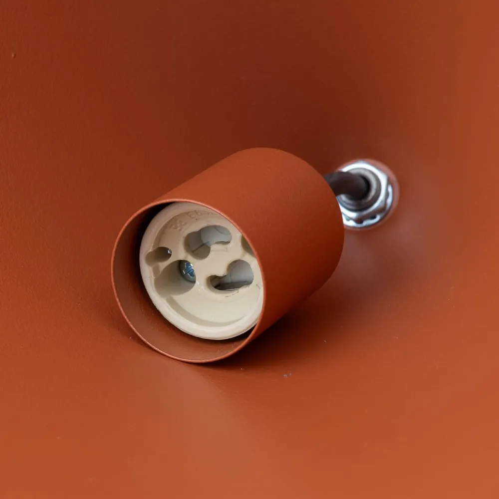 Nowodvorski Lighting Pendellamper > Hængelampe ZENITH, terrakotta, Ø 11 cm, metal, GU10
