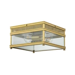 Elstead Udendørs Loftlamper > Holborn udendørs loftslampe, børstet messing