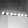 Ebir Væg- Og Spejllamper > Hollywood LED-spejllampe, 85 cm, 7 lk.