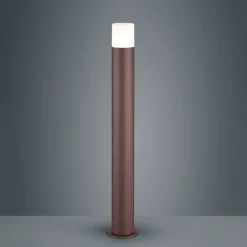 Trio Lighting Gadebelysning > Hoosic gadelampe af trykstøbt aluminium rustfarvet