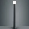 Gadebelysning ^ Trio Lighting Hoosic gadelampe, trykstøbt aluminium, antracit