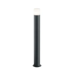 Gadebelysning ^ Trio Lighting Hoosic gadelampe, trykstøbt aluminium, antracit