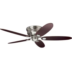 Loftventilatorer ^ Hunter Low Profile III Ventilator brun/ahorn