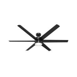 Loftventilatorer ^ Hunter Solaria DC LED-loftventilator IP44 Ø 183