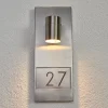 Konstsmide Væglamper > Husnummerlampe Modena 7655, stål
