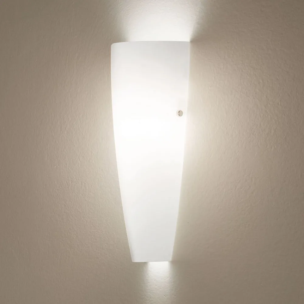 Væg- Og Spejllamper|Væglamper ^ Fabas Luce Hvid Dedalo væglampe IP44