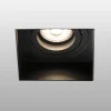FARO BARCELONA Indbygningsspots|Spotlights > Hyde spot 1 lyskilde kantet drejelig sort