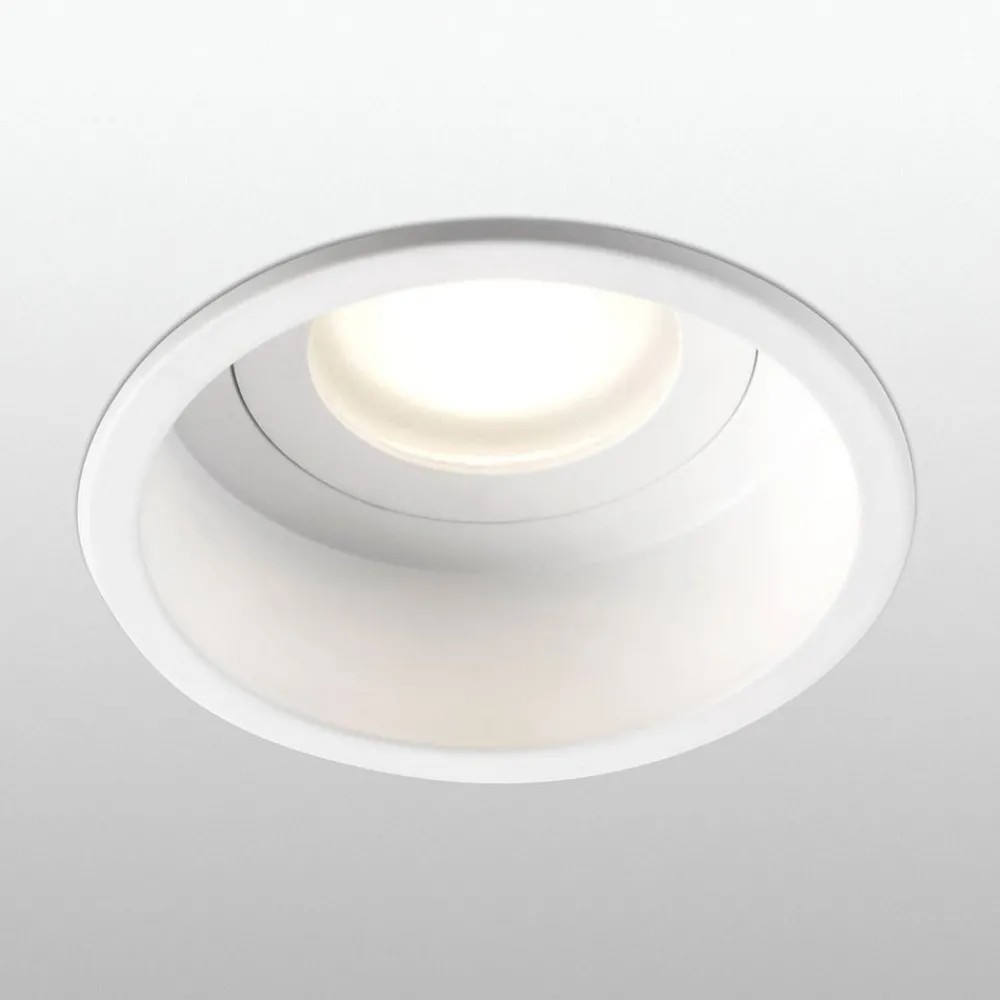 FARO BARCELONA Gang|Loftlamper > Hyde spot 1 lyskilde stel rund IP44 hvid