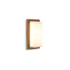 Væglamper ^ Moretti Luce Ice Cubic 3410 udendørs væglampe, antik messing