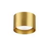 Loftlamper ^ Ideallux Ideal Lux downlight Spike Round, messingfarvet, aluminium, Ø 10 cm