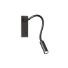 Indbygningsspots ^ Ideallux Ideal Lux Io LED indbygningslampe, sort