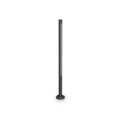 Ideallux Udendørs Spot|Gadebelysning > Ideal Lux LED-gadelampe Jedi antracit metal Højde 80,5 cm