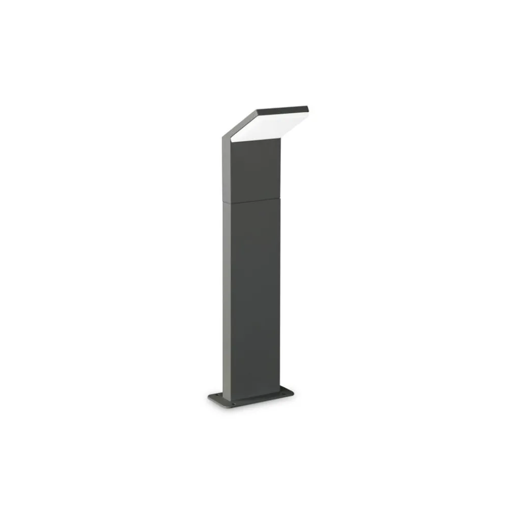 Ideallux Gadebelysning > Ideal Lux LED-gadelampe Stil antracit Højde 50 cm 3.000 K