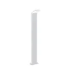 Ideallux Gadebelysning > Ideal Lux LED-gadelampe Style hvid højde 100 cm aluminium 3.000 K