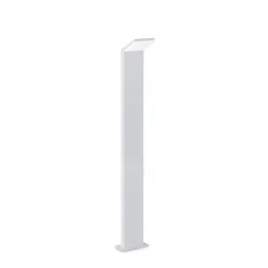 Ideallux Gadebelysning > Ideal Lux LED-gadelampe Style hvid højde 100 cm aluminium 3.000 K
