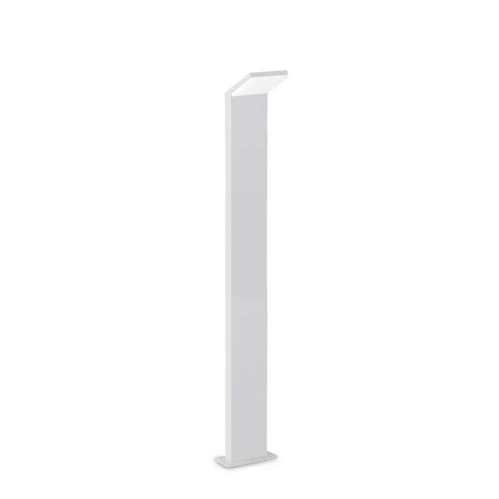 Ideallux Gadebelysning > Ideal Lux LED-gadelampe Style hvid højde 100 cm aluminium 3.000 K
