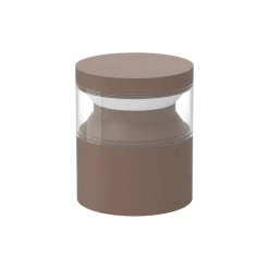 Ideallux Sokkellamper > Ideal Lux LED-sokkellampe Boeing, kaffebrun, højde 15 cm