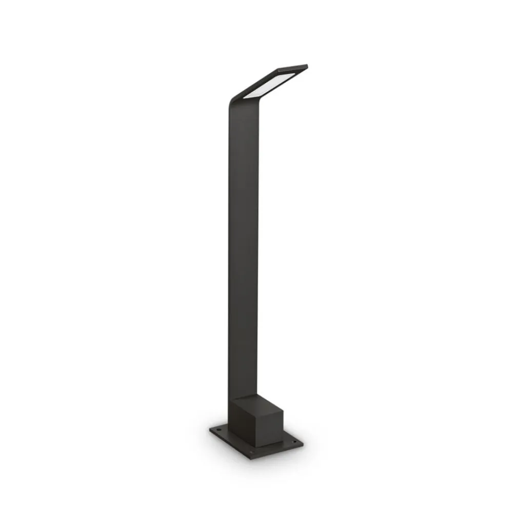 Ideallux Gadebelysning > Ideal Lux LED-vejlampe sort 3.000 K højde 60 cm aluminium