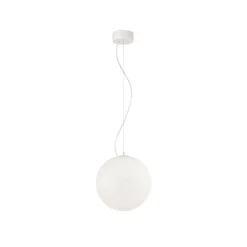 Pendellamper ^ Ideallux Ideal Lux Mapa pendellampe i glas Ø 30 cm