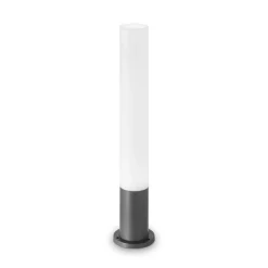 Ideallux Gadebelysning > Ideal Lux vejlampe Edo round, antracit, GX53