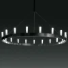 Fontana Arte Lysekroner > Imponerende Chandelier lysekrone, sort