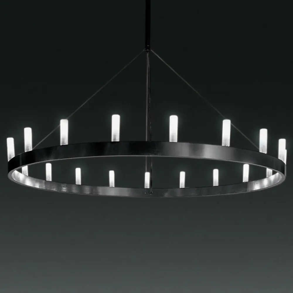 Fontana Arte Lysekroner > Imponerende Chandelier lysekrone, sort