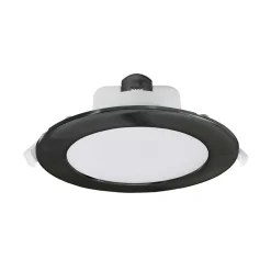 Deko-Light Indbygningsspots > Indbygget loftlampe med LED Acrux, Ø 17 cm, sort, CCT