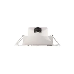 Indbygningsspots ^ Deko-Light Indbygget loftlampe med LED Acrux, Ø 11 cm, sølvfarvet mat, CCT