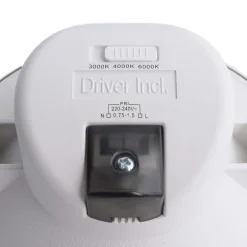 Deko-Light Indbygningsspots > Indbygget loftlampe med LED Acrux, Ø 17 cm, sølvfarvet mat, CCT