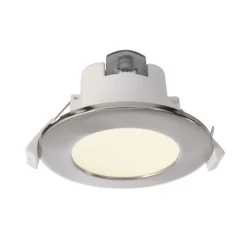 Deko-Light Indbygningsspots > Indbygget loftlampe med LED Acrux, Ø 10 cm, sølvfarvet mat, CCT