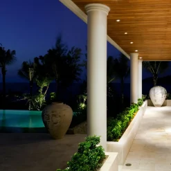 Mantra Iluminación Udendørs Loftlamper > Indbygget loftlampe med LED Guincho hvid 8°