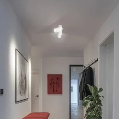 Indbygningsspots ^ Nowodvorski Lighting Indbygget loftspot Mono Surface II, 2 lyskilder, hvid, GU10