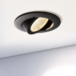 Deko-Light Indbygningsspots > Indbygget spotlight med LED Dione 4.000 K sort