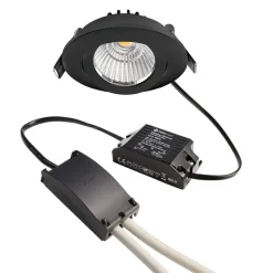 Deko-Light Indbygningsspots > Indbygget spotlight med LED Dione 4.000 K sort
