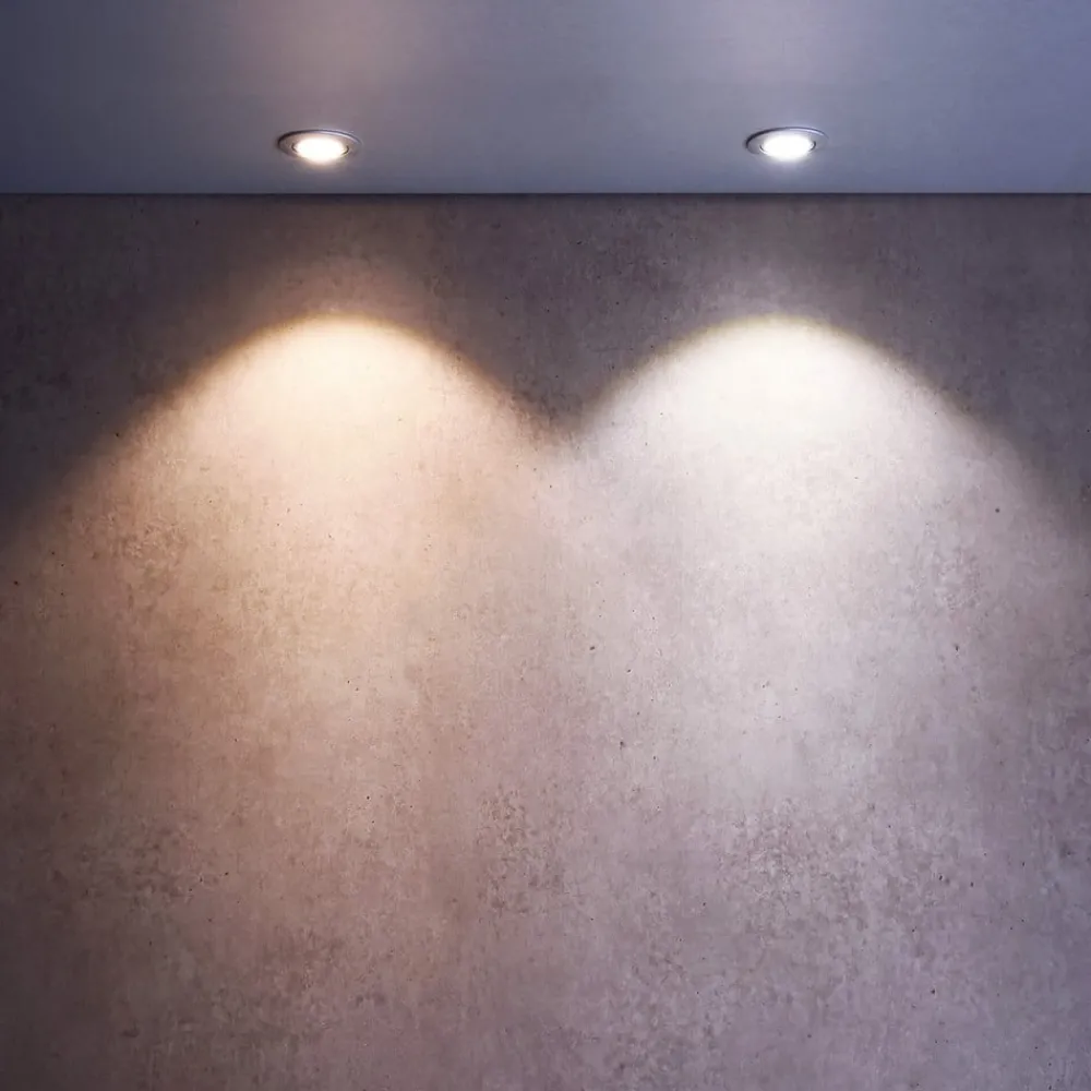 Deko-Light Indbygningsspots > Indbygget spotlight med LED Dione 3.000 K hvid