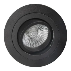 Mantra Iluminación Indbygningsspots > Indbygningslampe Básico, rund, mat sort