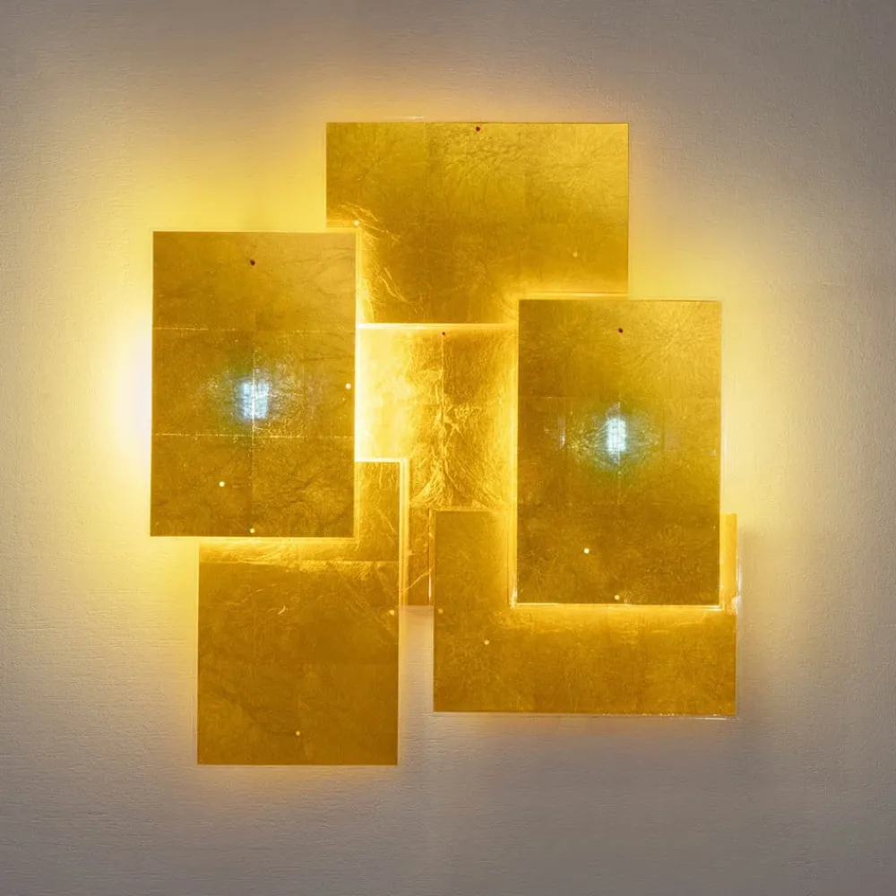 Ingo Maurer Væglamper > 24 Karat Blau Flat væglampe