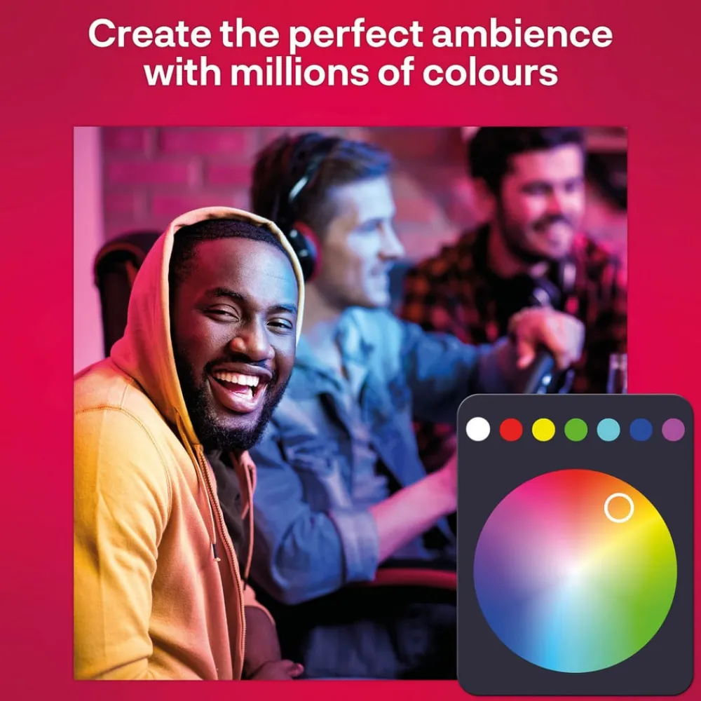 Dæmpbar Led-Pære|Smarte Lyskilder ^ Innr Lighting Innr Smart Bulb Colour Starter Kit E27 8,5W, 2 stk