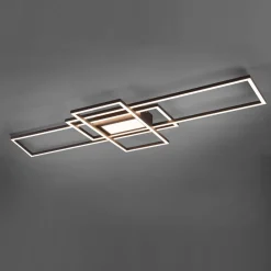 Gang|Loftlamper ^ Trio Lighting Irvine LED-loftslampe 3.000-6.500 K, antracit