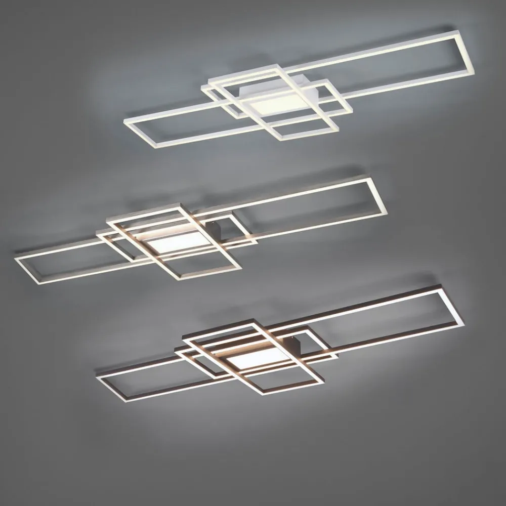 Gang|Loftlamper ^ Trio Lighting Irvine LED-loftslampe 3.000-6.500 K, antracit