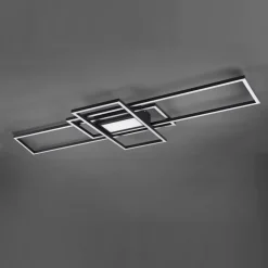 Gang|Loftlamper ^ Trio Lighting Irvine LED-loftslampe 3.000-6.500 K, antracit