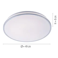 JUST LIGHT. GmbH Loftlamper > Isabell LED-loftslampe, Ø 49 cm