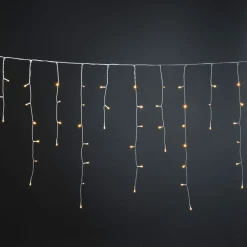 Julepynt|Lysnet, Lysforhæng ^ Konstsmide Christmas Isregntæppe ravfarvet 1027 cm 400fl