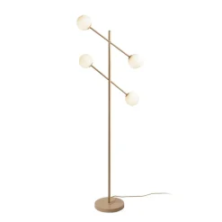 IT´S ABOUT ROMI Gulvlamper > IT'S ABOUT ROMI Gulvlampe Copenhagen, beige, glas, drejelig