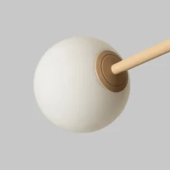 IT´S ABOUT ROMI Gulvlamper > IT'S ABOUT ROMI Gulvlampe Copenhagen, beige, glas, drejelig