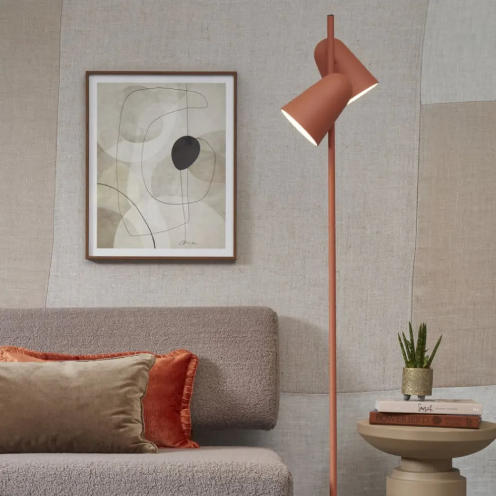 IT´S ABOUT ROMI Gulvlamper|Gulvlamper > IT'S ABOUT ROMI Salamanca gulvlampe, terrakotta, 2 lyskilder